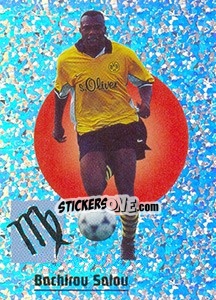 Sticker Bachirou Salou - German Fussball Bundesliga 1998-1999 - Panini
