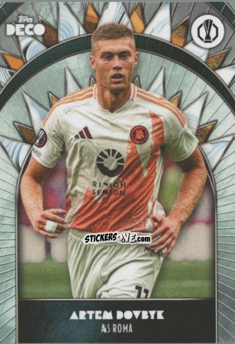 Cromo Artem Dovbyk - DECO UEFA Club Competitions 2024-2025
 n. 12 - Topps