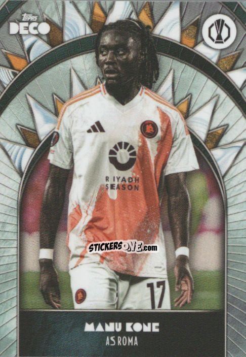 Cromo Manu Koné - DECO UEFA Club Competitions 2024-2025
 n. 58 - Topps