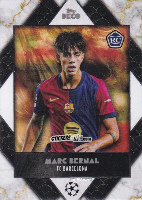 Sticker Marc Bernal - DECO UEFA Club Competitions 2024-2025
 n. 142 - Topps
