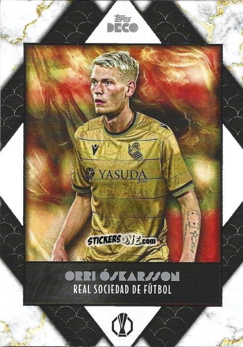 Figurina Orri Óskarsson - DECO UEFA Club Competitions 2024-2025
 n. 147 - Topps