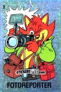 Sticker Fotoreporter - Supersport 1988 n. 3 - Panini