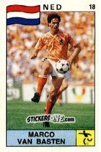 Sticker Marco Van Basten - Supersport 1988 n. 18 - Panini