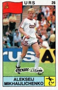 Sticker Alekseij Mikhaijlichenko - Supersport 1988 n. 26 - Panini
