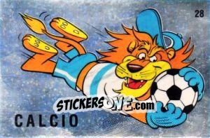 Sticker Calcio - Supersport 1988 n. 28 - Panini