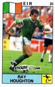 Sticker Ray Houghton - Supersport 1988 n. 31 - Panini