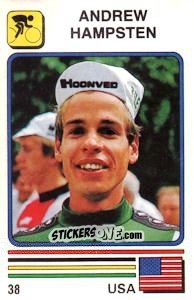 Sticker Andrew Hampsten - Supersport 1988 n. 38 - Panini
