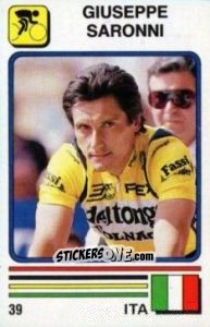 Sticker Giuseppe Saronni - Supersport 1988 n. 39 - Panini