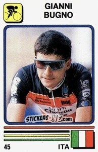 Sticker Gianni Bugno - Supersport 1988 n. 45 - Panini