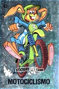 Sticker Motociclismo - Supersport 1988 n. 62 - Panini