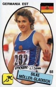 Sticker Silke Moller - Supersport 1988 n. 68 - Panini