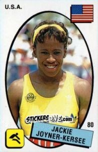 Sticker Jackie Joyner-Kersee - Supersport 1988 n. 80 - Panini