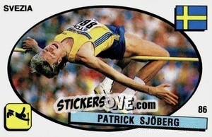 Sticker Patrick Sjoberg - Supersport 1988 n. 86 - Panini
