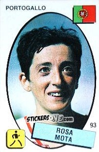 Sticker Rosa Mota - Supersport 1988 n. 93 - Panini