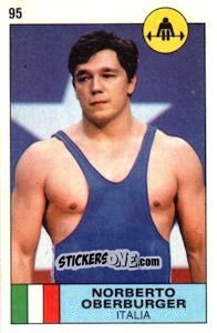 Sticker Norberto Oberburger - Supersport 1988 n. 95 - Panini