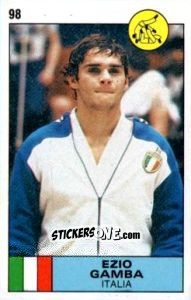 Sticker Ezio Gamba - Supersport 1988 n. 98 - Panini