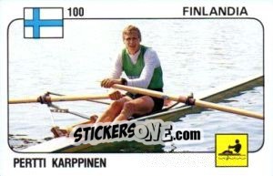 Sticker Pertti Karppinen - Supersport 1988 n. 100 - Panini
