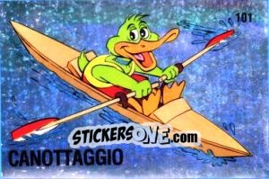 Sticker Canottaggio [rowing] - Supersport 1988 n. 101 - Panini