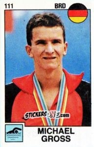 Sticker Michael Gross - Supersport 1988 n. 111 - Panini
