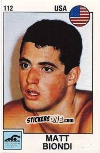 Sticker Matt Biondi - Supersport 1988 n. 112 - Panini