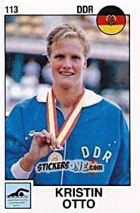 Sticker Kristin Otto - Supersport 1988 n. 113 - Panini