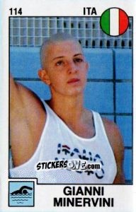 Sticker Gianni Minervini - Supersport 1988 n. 114 - Panini