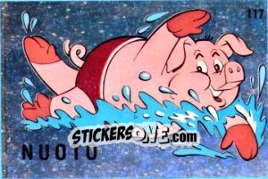 Sticker Nuoto [swimming] - Supersport 1988 n. 117 - Panini