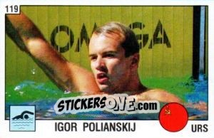 Sticker Igor Polianskij - Supersport 1988 n. 119 - Panini