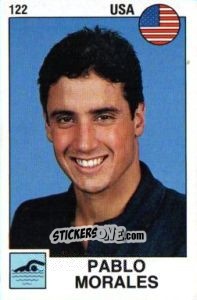 Cromo Pablo Morales - Supersport 1988 n. 122 - Panini