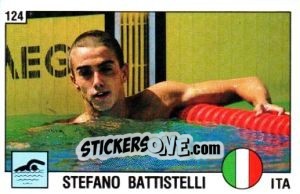 Sticker Stefano Battistelli - Supersport 1988 n. 124 - Panini