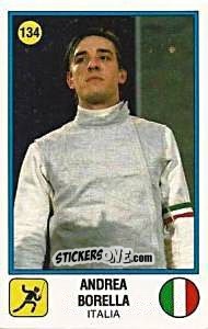 Sticker Andrea Borella - Supersport 1988 n. 134 - Panini