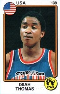 Sticker Isiah Thomas - Supersport 1988 n. 139 - Panini