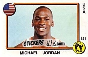 Sticker Michael Jordan - Supersport 1988 n. 141 - Panini