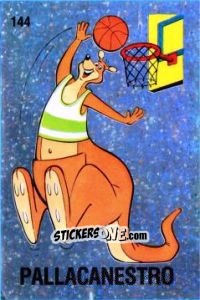 Sticker Pallacanestro [basketball] - Supersport 1988 n. 144 - Panini