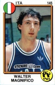 Sticker Walter Magnifico - Supersport 1988 n. 145 - Panini