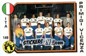 Sticker Primigi Vicenza - Supersport 1988 n. 149 - Panini