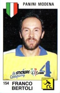 Sticker Franco Bertoli - Supersport 1988 n. 154 - Panini