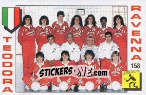 Sticker Teodora Ravenna [club] - Supersport 1988 n. 158 - Panini