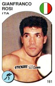 Sticker Gianfranco Rosi - Supersport 1988 n. 161 - Panini