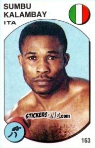Sticker Sumbu Kalambay - Supersport 1988 n. 163 - Panini