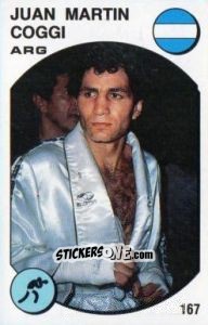 Sticker Juan Martin Coggi - Supersport 1988 n. 167 - Panini