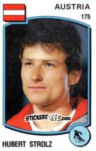 Sticker Hubert Strolz - Supersport 1988 n. 175 - Panini