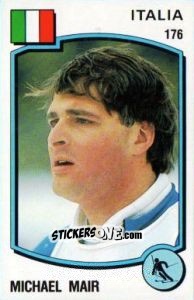 Sticker Michael Mair - Supersport 1988 n. 176 - Panini