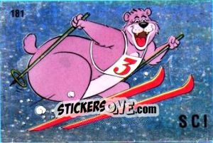 Sticker Sci [skiing] - Supersport 1988 n. 181 - Panini