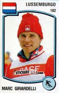 Sticker Marc Girardelli - Supersport 1988 n. 182 - Panini