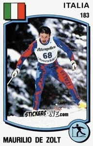 Sticker Maurilio de Zolt - Supersport 1988 n. 183 - Panini