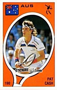 Sticker Pat Cash - Supersport 1988 n. 190 - Panini
