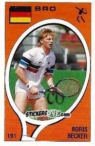 Sticker Boris Becker - Supersport 1988 n. 191 - Panini