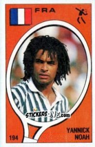 Sticker Yannick Noah - Supersport 1988 n. 194 - Panini