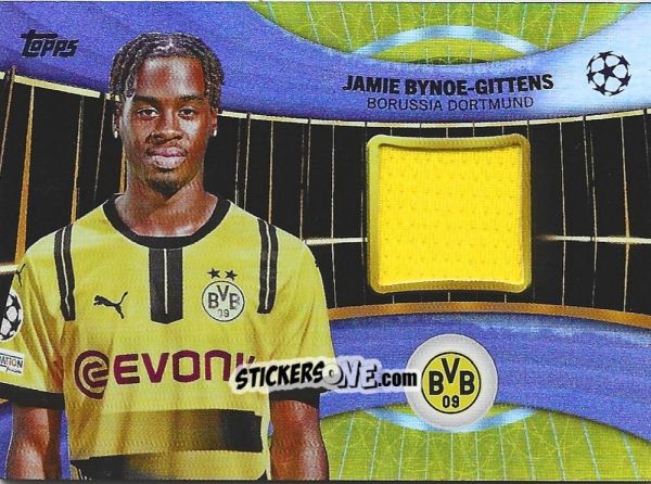 Sticker Jamie Bynoe-Gittens - UEFA Club Competitions 2024-2025
 n. SR-JB - Topps